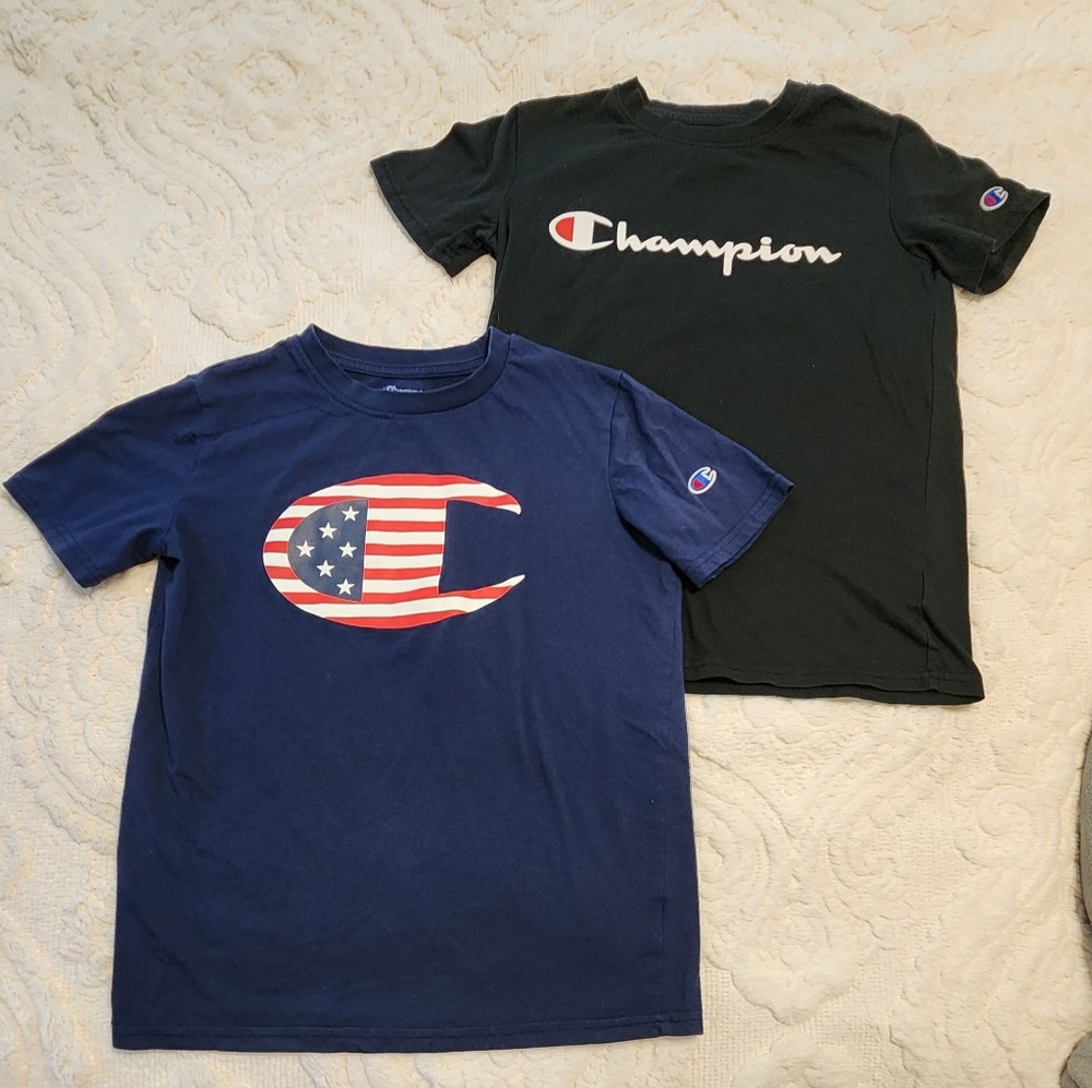 Champion Kids' Tees - Black and Navy